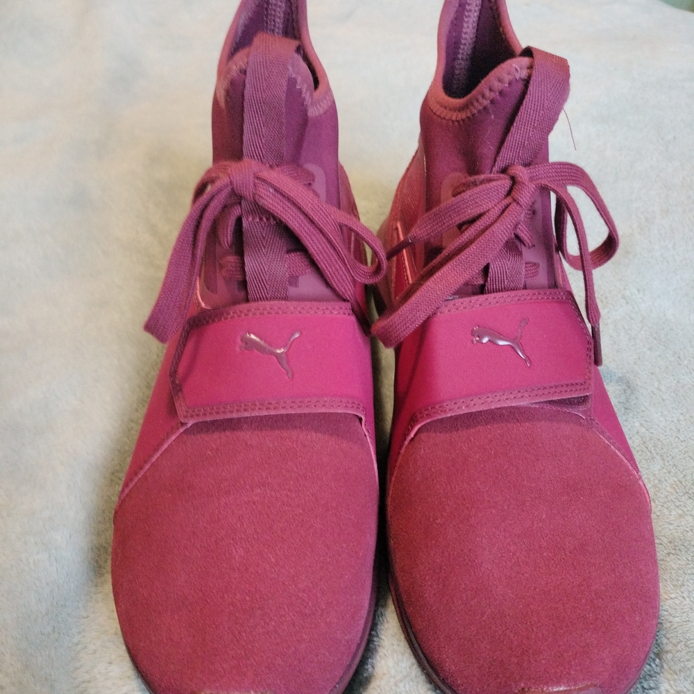 Puma Women's Shoes - Burgundy - Picture 4 of 7